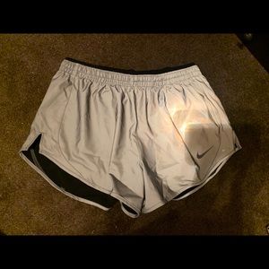 Gray Nike shorts